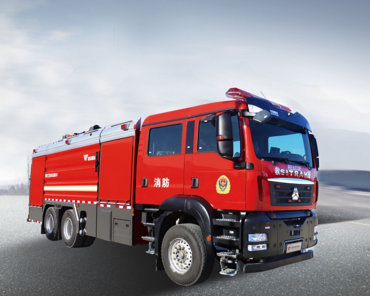  SG120型水罐消防車環(huán)保信息